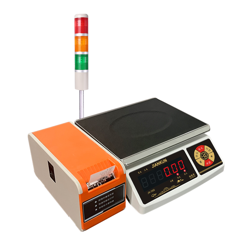 JK-09s桌秤外接自剥离打印机