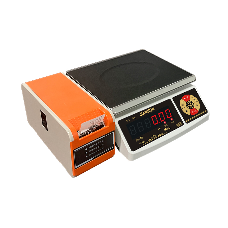 JK-09s桌秤外接自剥离打印机