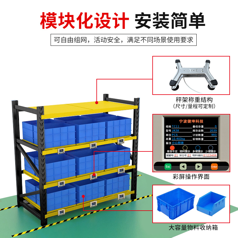 智能仓储无人货架